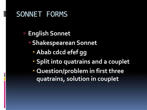 PPT - THE ENGLISH RENAISSANCE & SONNETS 1485-1660 PowerPoint Presentation - ID:3147338