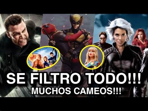 Mutantes del 2000 para Deadpool 3, Sabertooth, Cameos locos, 4 ...