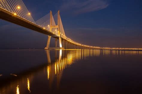 Vasco Da Gama Bridge : Vasco da Gama bridge Lisbon The longest bridge in Europe - Photorator ...