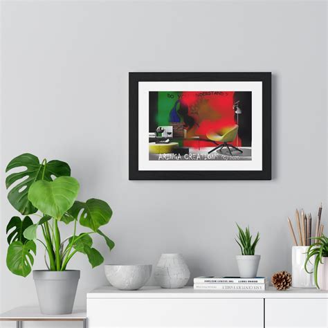 Premium Framed Horizontal Poster - Aringa Creations