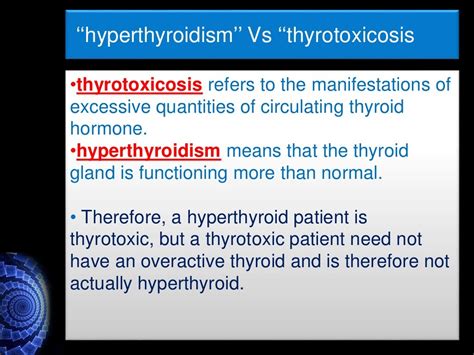 thyrotoxicosis: uncommon causes