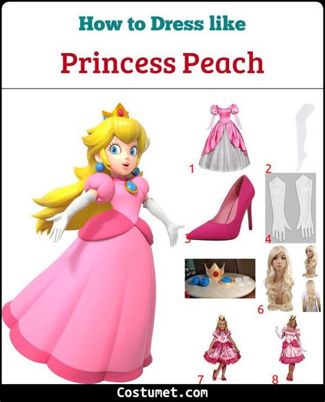 Princess Peach Costume for Halloween