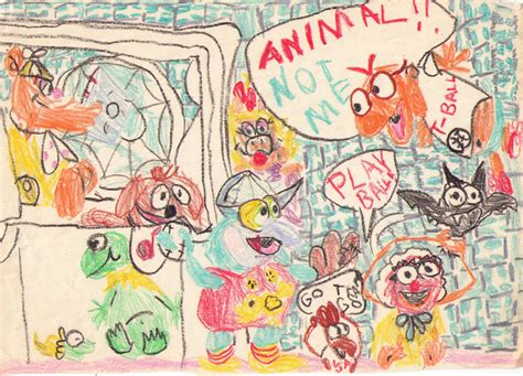 Old Muppet Babies drawing by rocketdave on DeviantArt