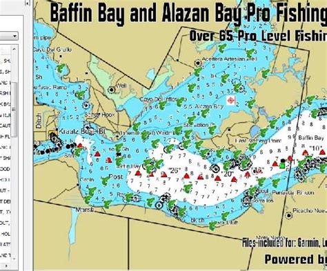 Baffin Bay Texas Fishing Spots - Texas Fishing Spots Maps for GPS