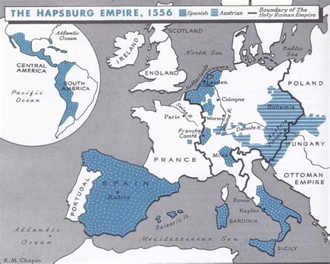 The Hapsburg Empire in 1556 | Historical figures, History, Family history