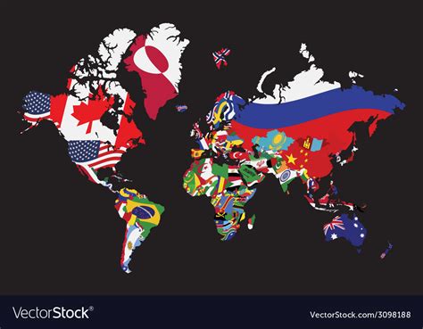 Flags Of The World Map World Map Flags Images Stock Photos Vectors | Images and Photos finder