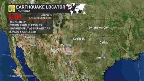 The Weather Network - Magnitude 5.0 earthquake strikes West Texas ...