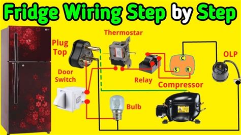 Fridge Wiring Diagram Refrigerator Wiring || Fridge Compressor Wiring ...