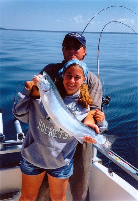 Lake Michigan Fishing Charter ~ Steelhead Charter | Lake Michigan ...