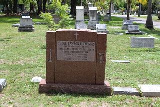 Judge Lawson E Thomas Grave First Black Judge In South Sin… | Flickr