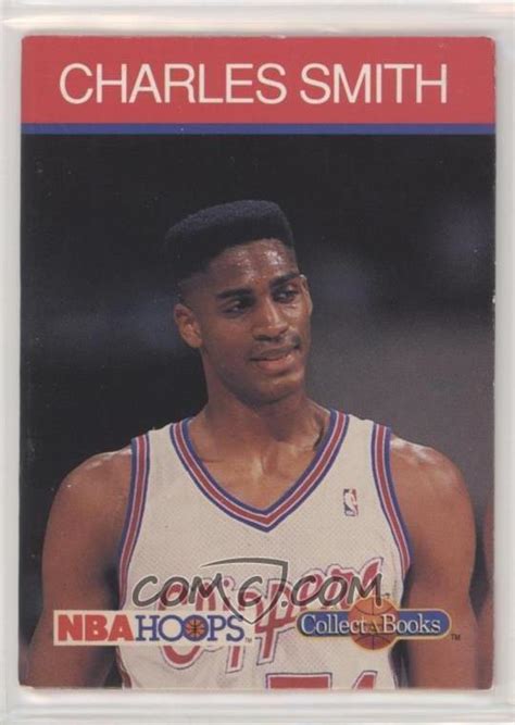 1990-91 NBA Hoops Collect-A-Books - [Base] #CHSM - Charles Smith