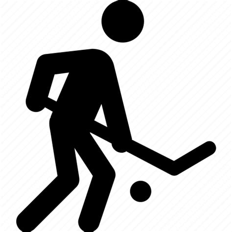 Golf stick, hockey stick, ice hockey, ice hockey player icon - Download on Iconfinder