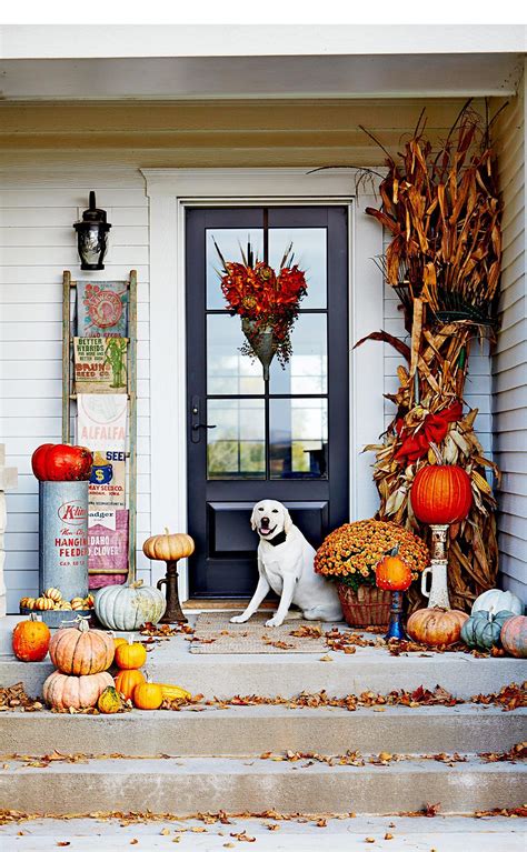 40 Festive Fall Porch Ideas for a Welcoming Autumn Look | Fall ...