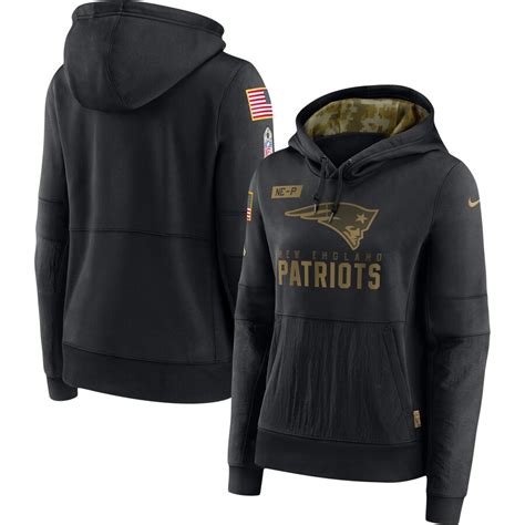 Women's Nike Black New England Patriots 2020 Salute to Service ...