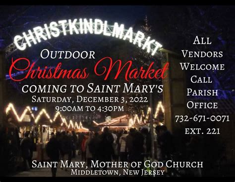 Christmas Market - Vendors Welcome, December 3 2022 | Online Event ...