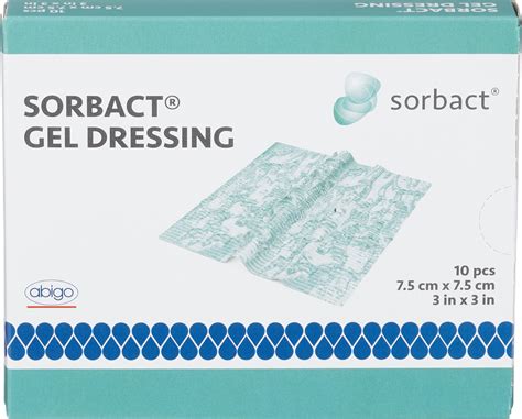 Köp Sorbact Gel Dressing 7,5 x 7,5 cm 10 st | Apohem