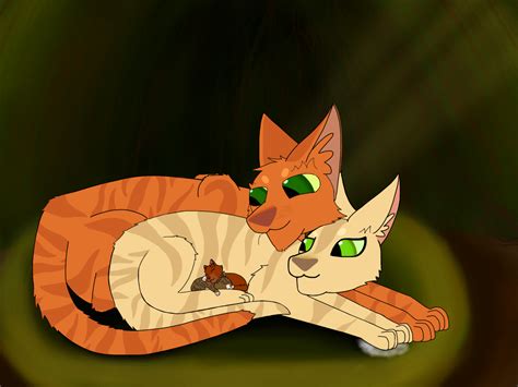 Warrior Cats Firestar And Sandstorm