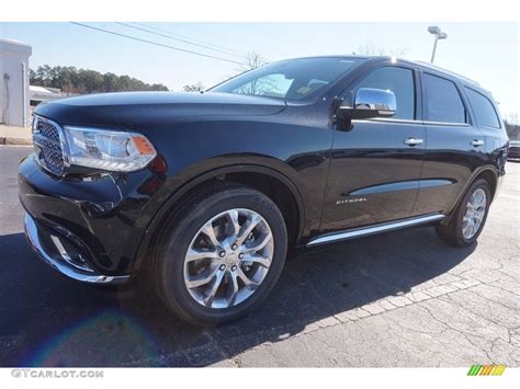 2017 DB Black Crystal Dodge Durango Citadel #118395804 | GTCarLot.com - Car Color Galleries