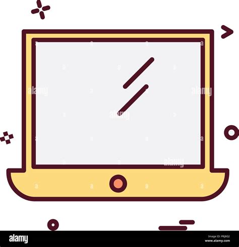 Computer icon design vector Stock Vector Image & Art - Alamy