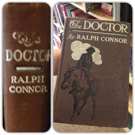 an old book sitting on top of a wooden table next to a bookshelf