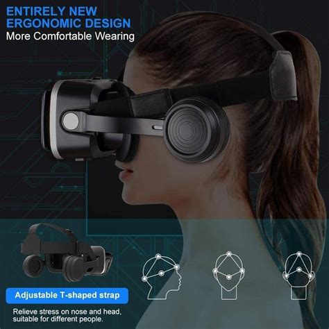 VR Headset with Remote Control 3D Glasses Metaverse Virtual Reality He | Teddith - AU