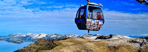 Christchurch Gondola with 360° views are unique