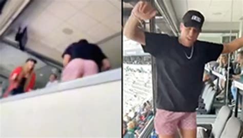 Fan Captures Jackson Mahomes Filming TikTok Dance In Luxury Box