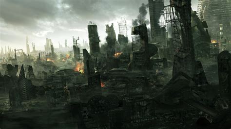 Discover Post Apocalyptic City Art: A Terrifyingly Beautiful Expression ...