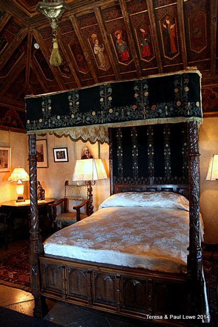 The master bedroom of , William Randolph Hearst the castle owner! | Hearst castle, William ...