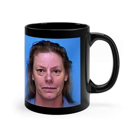 Aileen Wuornos Mugshot Black Ceramic Mug Serial Killer - Etsy