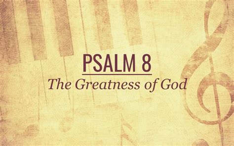 Psalm 8 - First Christian Church