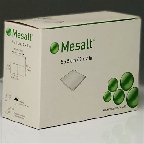 MESALT 5CMx5CM, BOX 30 - WOUND MANAGEMENT, DRESSINGS - Product Detail ...