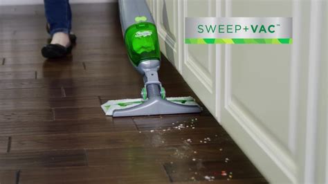 Swiffer Sweep + VAC Cordless Vacuum Sweeper Kit,1 Vacuum Sweeper, 8 Dry ...