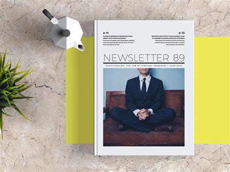 FREE Newsletter Template – StockInDesign