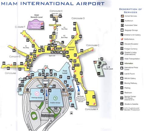 Miami International Airport Map | Images and Photos finder