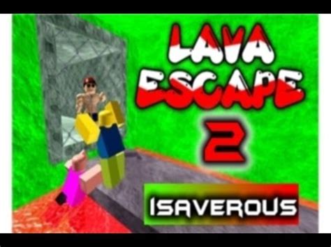 Roblox: Lava Escape 2 - YouTube