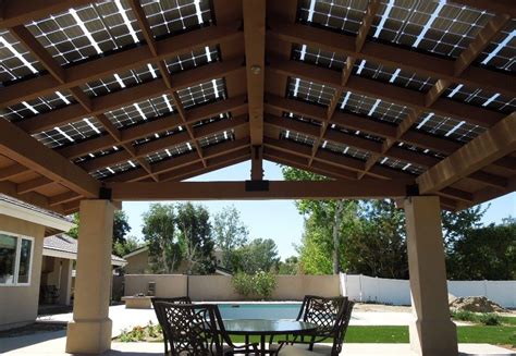 Maximize Your Outdoor Space With A Solar Panel Patio Cover - Patio Designs