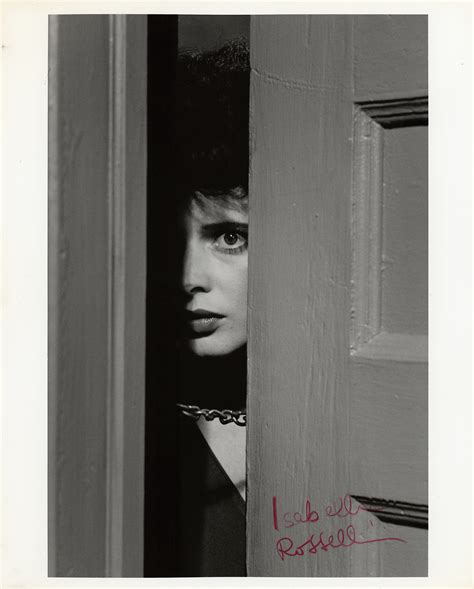 Blue Velvet: Isabella Rossellini Signed Photograph | RR Auction