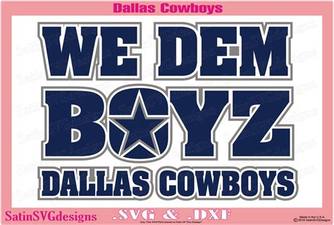 Dallas Cowboys Svg File Free