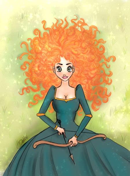 Merida Fan-Art by DebbyArts on DeviantArt