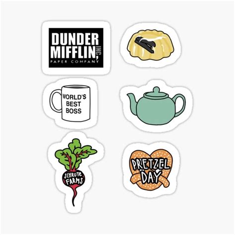 The Office Stickers | Redbubble