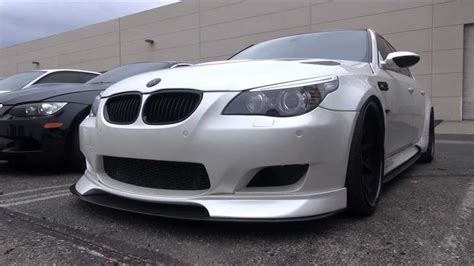 INSANELY Tuned E60 BMW M5-Accelerations, Revs, Startups and Walkarounds!!! - YouTube