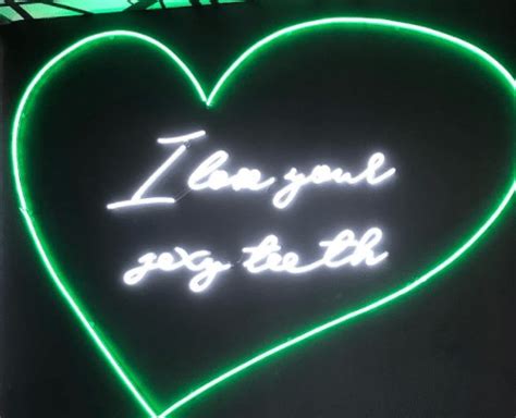 Use Beautiful Neon Heart Signs For Your Place