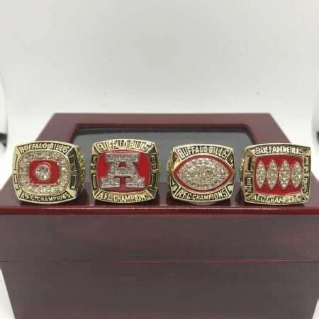 4 Buffalo Bills Super Bowl Rings Set - Cheap Super Bowl Rings on Sale