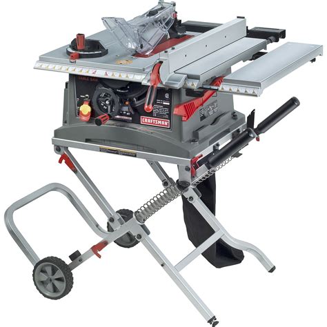 Craftsman - JT2502RC - 10" Jobsite Table Saw with Folding Stand (28463 ...