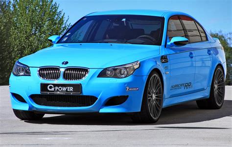 G-Power Hurricane RRs BMW M5 twin supercharged V10 boosted ...