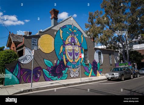 Graffiti art, Newtown, NSW, Sydney, Australia Stock Photo - Alamy