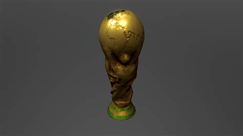 gold cup world cup - Download Free 3D model by phungthenam [4f5c0bf] - Sketchfab