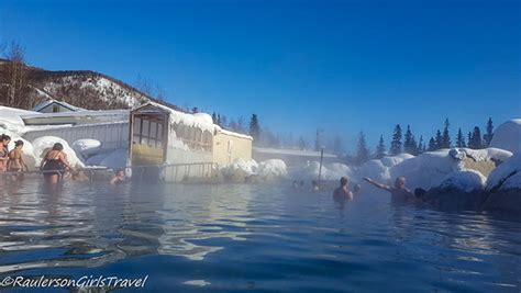 Chena Hot Springs in Alaska is perfect for a snowy hot springs ...