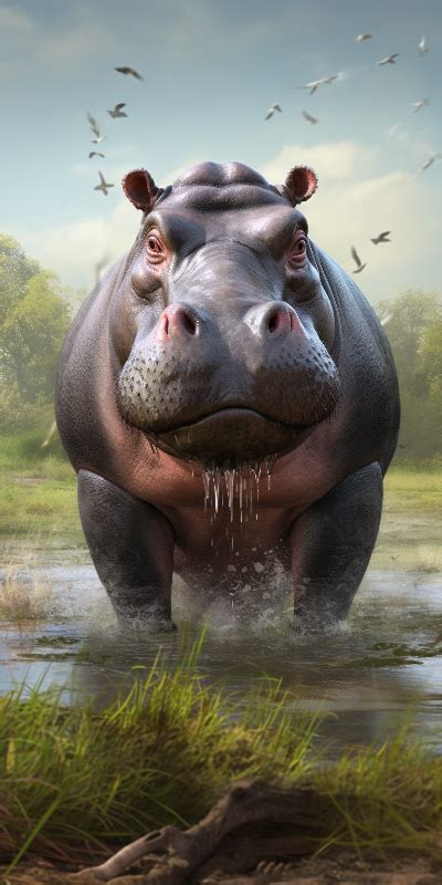 Hippo: Predator-Prey Interactions, Fights, and Aggressive Behaviors ...